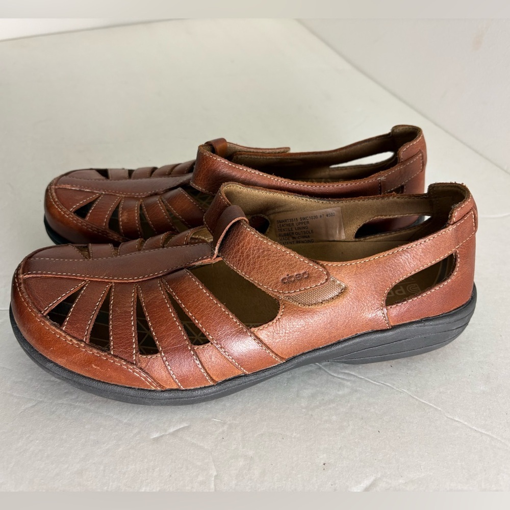 Abeo Leather Comfort Sandal, Fisherman Style